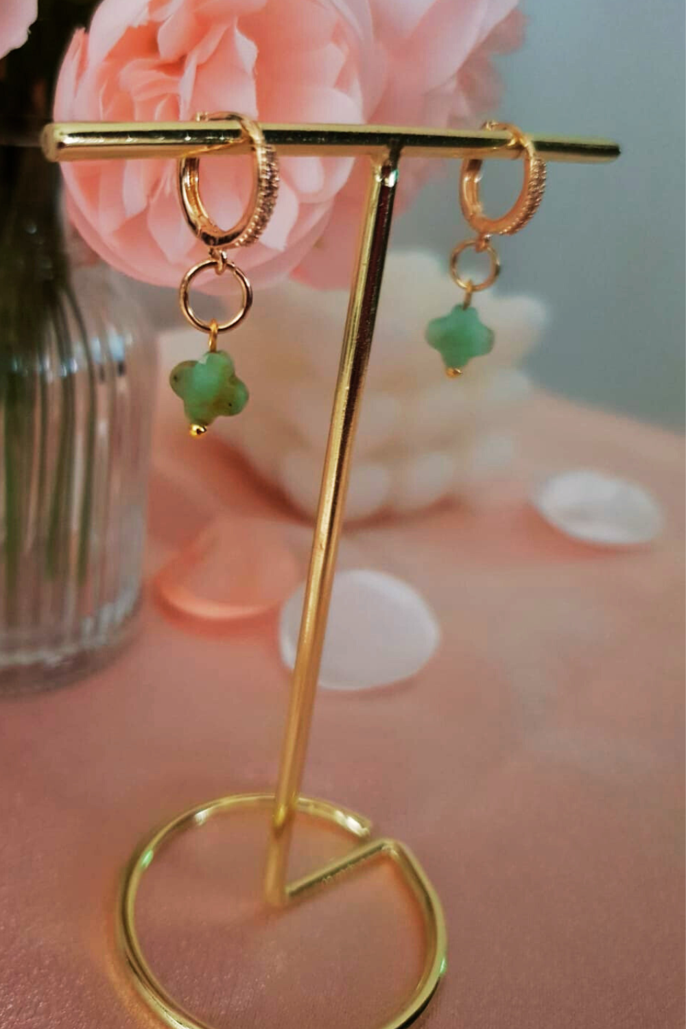 Parure Chrysoprase & Œil de tigre - Équilibre & Renouveau |Irina - Vatou Soa