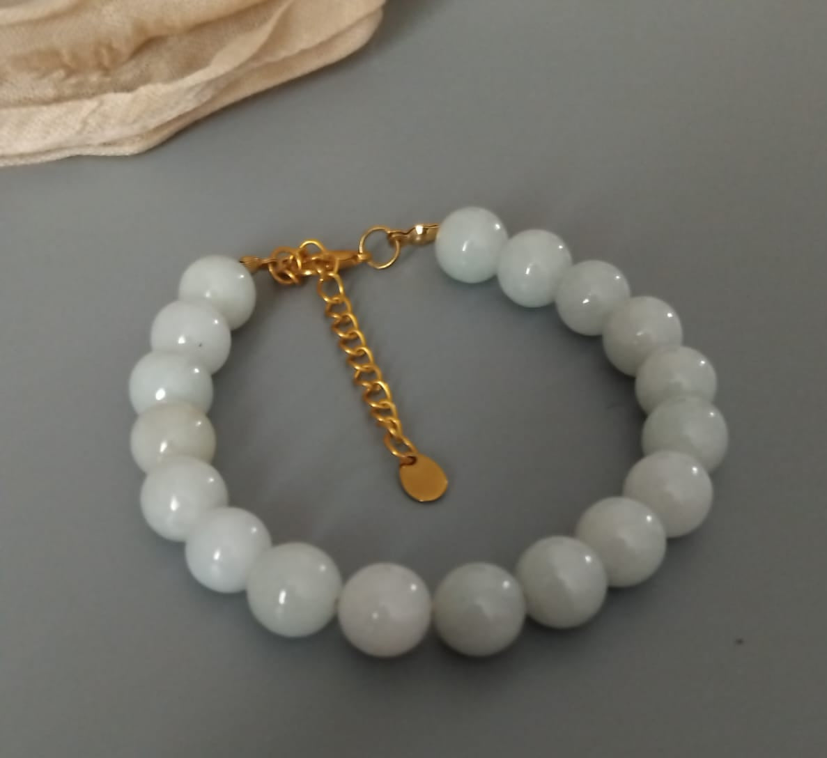 photo bracelet jade de chine 10mm