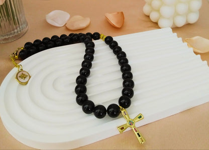 Collier tourmaline noire – Élégance protectrice & ancrage - Vatou Soa